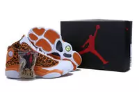 jordan 13 air 2013 chaud man leopard orange blanc